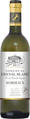 Dry white wine Domaine de Cheval Blanc Bordeaux