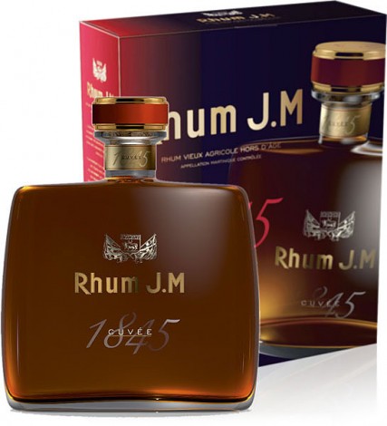 Rum hoped 1845 42% alcohol 