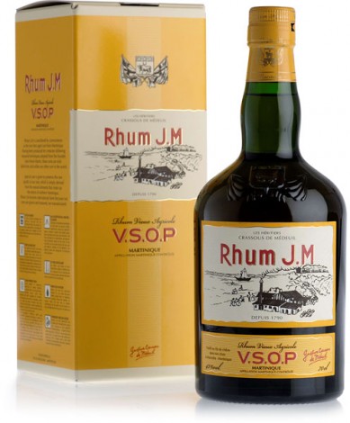 Rum  VSOP 43% alcohol 