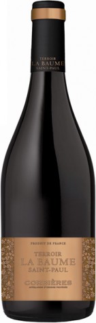 יין אדום יבש טרואר באום סט.פול קורבייר  אריזת עץ