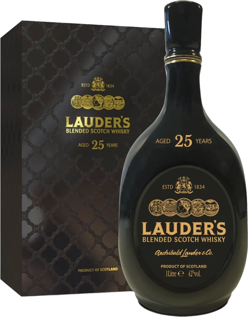 ויסקי לאודרס 25 שנה בלנדד SCOTCH