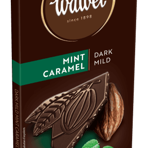 Premium dark chocolate 43% Mint - Caramel