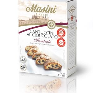 Dark Chocolate Cantuccini Biscotti Masini – 200 g