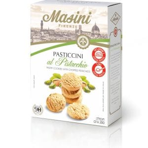 Masini Cookies with Chopped Pistachios – 200 g