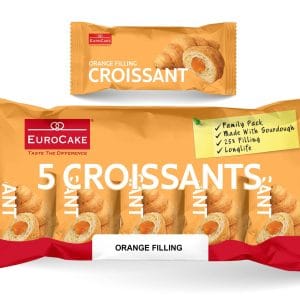 Croissant with Orange Flavored Filling 180 g (5 units of 36 g)
