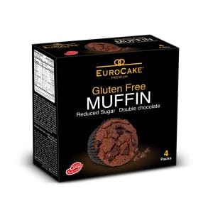 Gluten Free Chocolate Flavored Muffins 160 g (4 units of 40 g)