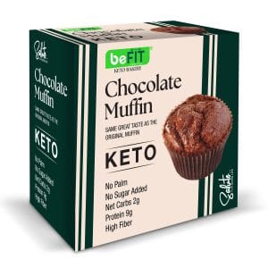 Keto Chocolate Flavored Muffins 720 g (12 units of 60 g)