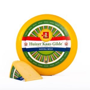 Young Gouda cheese Visser wheel variable weight