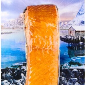 Natural Hot-Smoked Frozen Salmon 125 g